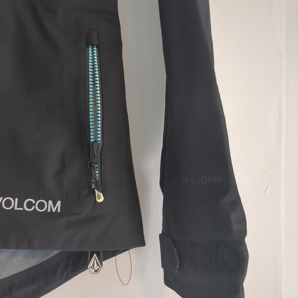 NWOT Volcom Ski Snowboard Jacket Women's XS Recco Gortex Rare - Picture 4 of 13